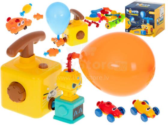 Ikonka Art.KX5918 Aerodynamic car balloon launcher cat