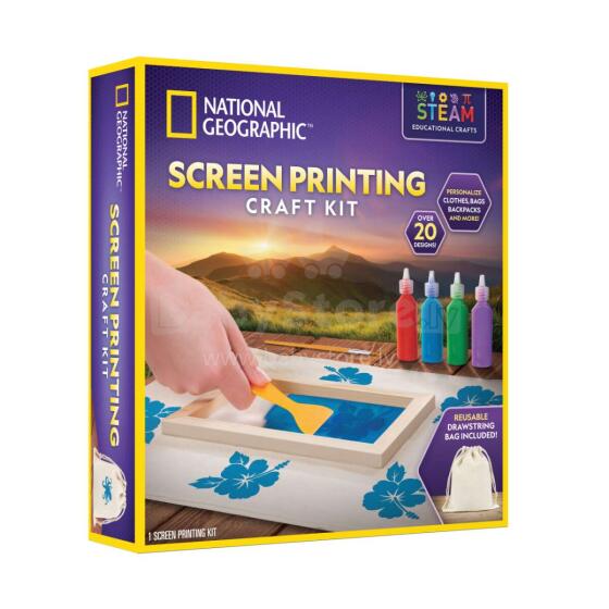 NATIONAL GEOGRAPHIC sietspiedes komplekts, RTPRINT