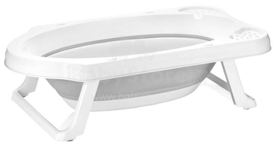 Lorelli folding bathtub with drain 82 cm Art.10130940002 Nordic Grey
