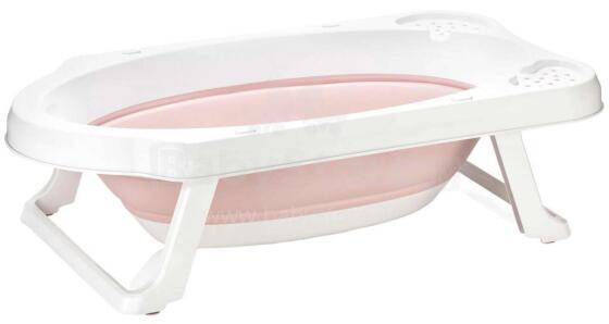 Lorelli folding bathtub with drain 82 cm Art.10130940001 Nordic Pink