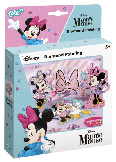 TOTUM DISNEY MINNIE MOUSE Dimanta glezna, 580169