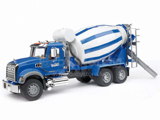 BRUDER Art.02814 MACK Granite cementa maisītāja kravas automašīna
