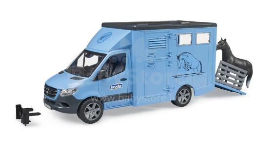 BRUDER Art.02674 MB Перевозчик Sprinter с 1 лошадью