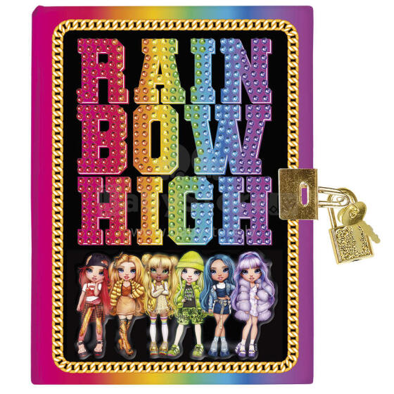 TOTUM RAINBOW HIGH Art.620438 Diary Diamond glezna