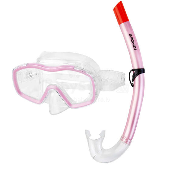 Diving set: mask + snorkel Spokey BOMBI GIRL junior