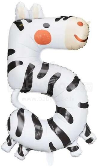 Ikonka Art.KX4535 Foil birthday balloon number