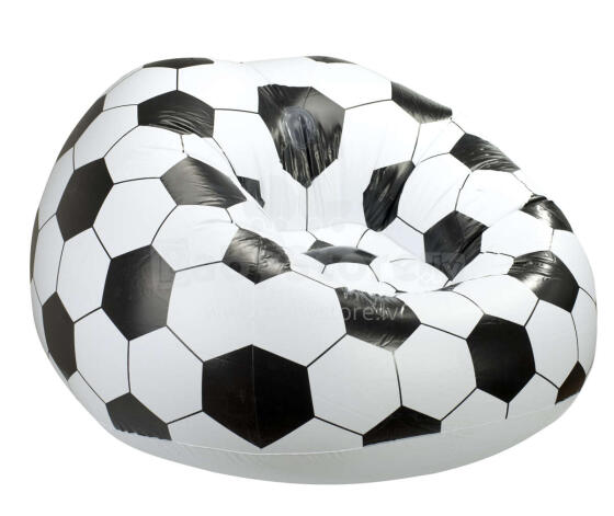 Ikonka Art.KX7628 Piepūšamais futbola krēsls 90x90cm