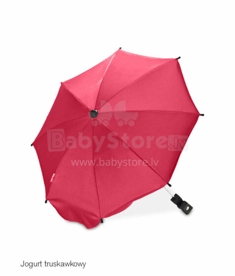 Caretero Sun Umbrella Art.302625 STRAWBERRY YOGURT Универсальный зонт от дождя для коляски