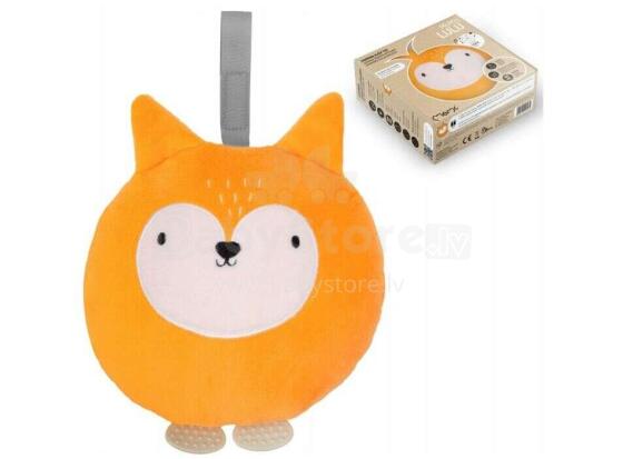 MoMi LULU Fox Art.AKCE00012 Orange Muzikāla plīša rotaļlieta
