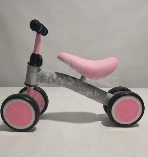 Ikonka Art.KX4746 Trike Fix Väike maastikuline kolmerattaline jalgratas roosa