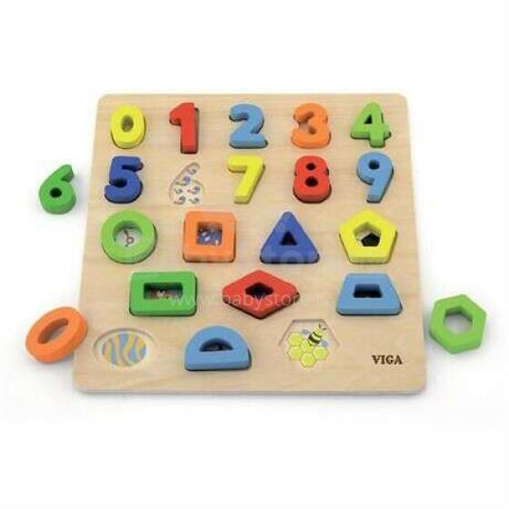 Viga Puzzle Numbers Art.50119