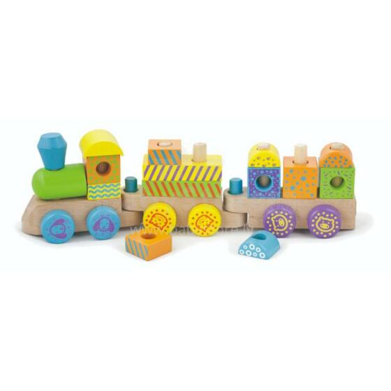 Viga Wooden Train Art.50572