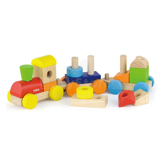 Viga Wooden Train Art.51610