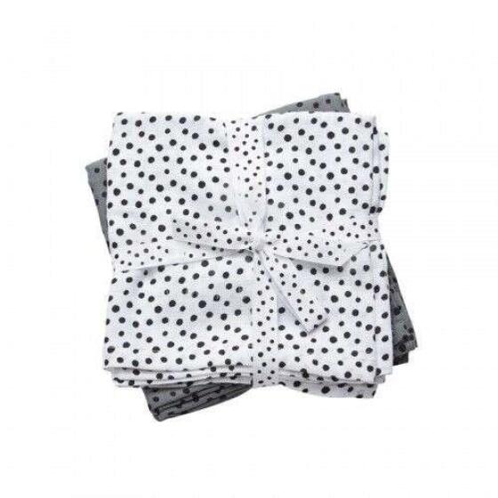 Done By Deer Swaddle Muslin Happy Dots  Art.30689 Grey