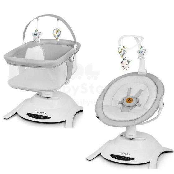 Lionelo Bella Set Grey Concrete 2-in-1 set with carrycot