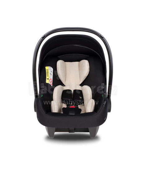 Venicci COSMO Car Seat + adapter Art.150700 Stone Beige Zīdaiņu autokrēsliņš