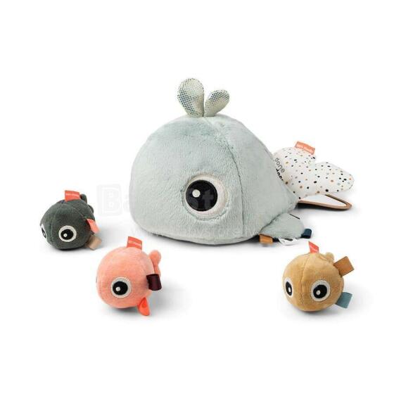 Done by Deer Hide&Seek activity toy Wally, Blue