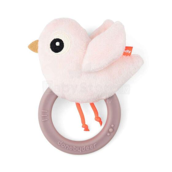 Done by Deer sensory rattle with teether Birdee Powder