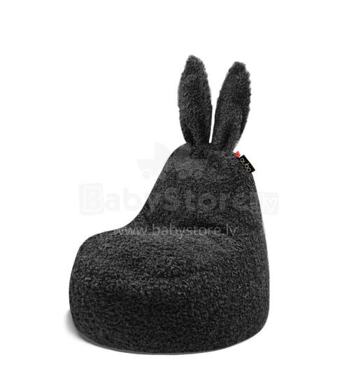 Qubo™ Baby Rabbit Currant FLUFFY FIT beanbag
