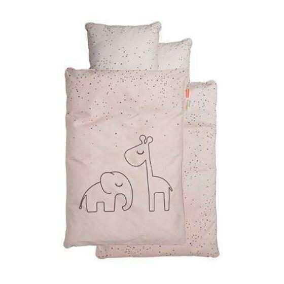 Done by Deer Dreamy dots bedlinen 100X140 cm, Powder