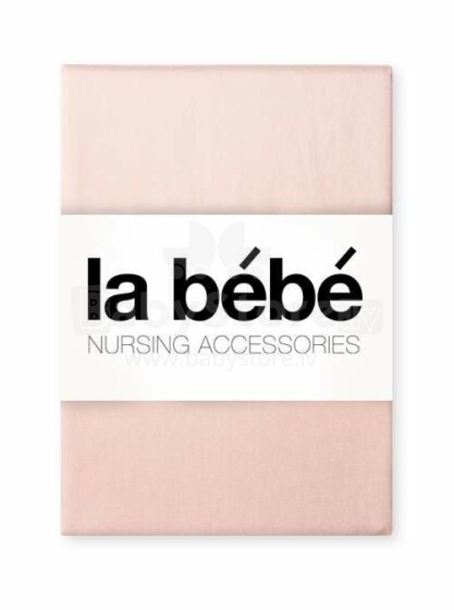 La Bebe™ Set 100x135/40x60 Art.37757 Pink Комплект детского постельного белья из 2х частей 100x135cm