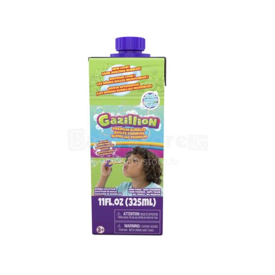 GAZILLION ziepju burbuļu šķīdums, 11oz, 36778