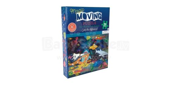 Floss&Rock Zuja Art.44P6436 Magic Moving Puzzle, Deep Sea, 50 pcs.