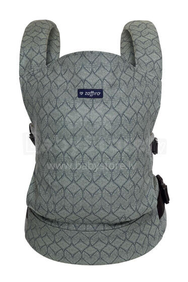 Womar Zaffiro CITY Geo Bottle green ergonomic carrier