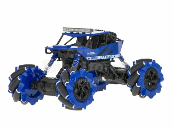 RC automobilis NQD Drift Crawler 4WD 1:16 C333 mėlynos spalvos.