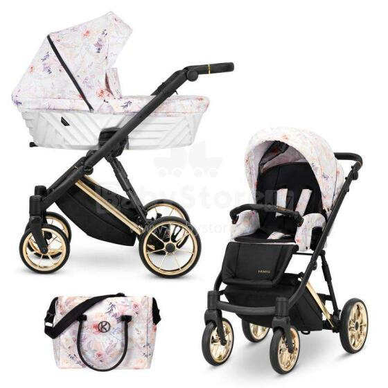 Kunert Ivento Premium Art.IVE-04 Delicate Flowers Baby stroller 2in1