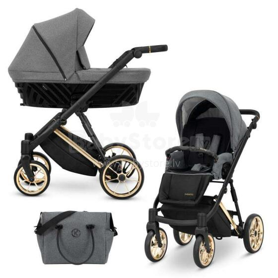 Kunert Ivento Premium Art.IVE-09 Deep Graphite Baby stroller 2in1