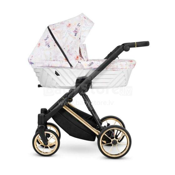 Kunert Ivento Premium Art.IVE-04 Delicate Flowers Baby stroller with carrycot