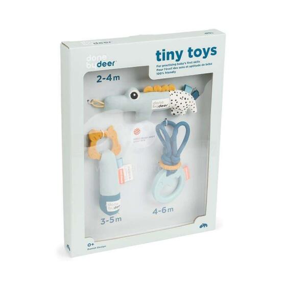 Done by Deer tiny activity toys gift set Deer friends, Blue
