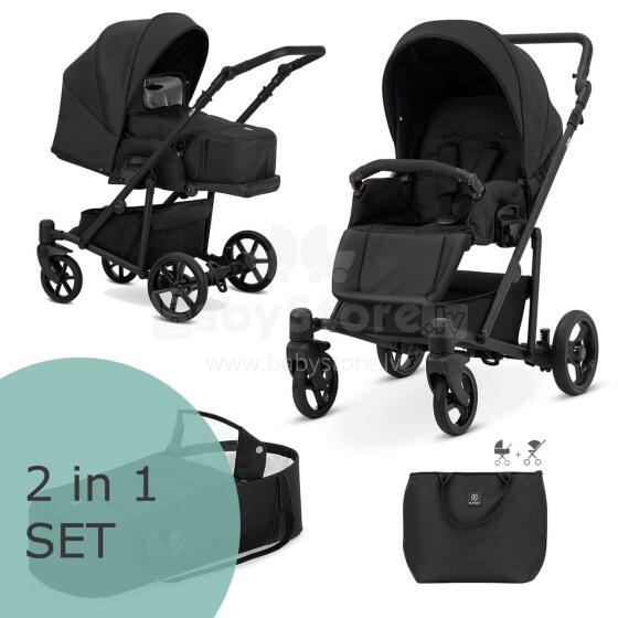 Kunert Roy Art.RO-01 Black Universal stroller 2 in 1