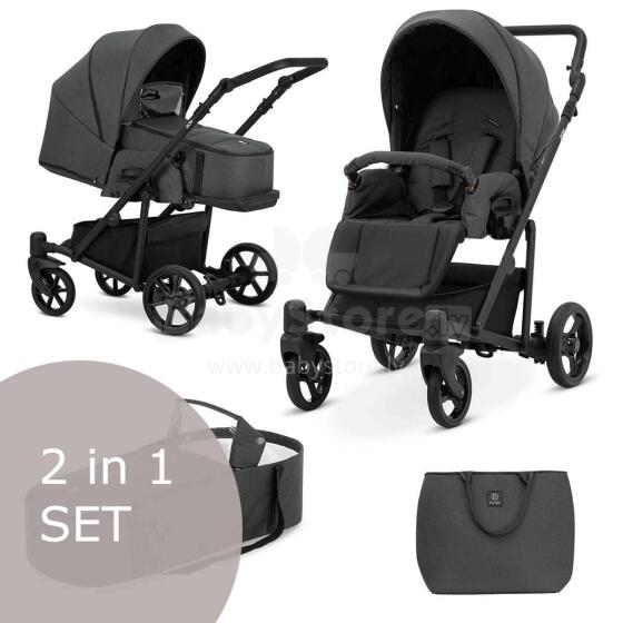 Kunert Roy Art.RO-03 Graphite Universal stroller 2 in 1
