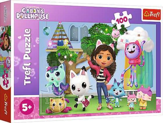 TREFL GABBY´S DOLLHOUSE puzzle 100 pcs