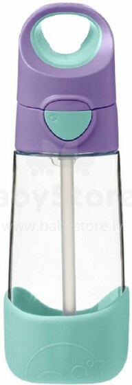 B.Box Drink Bottle Art.BB500303 Lilac Pop Детский поильник с силиконовой трубочкой с 9+ мес,450 мл