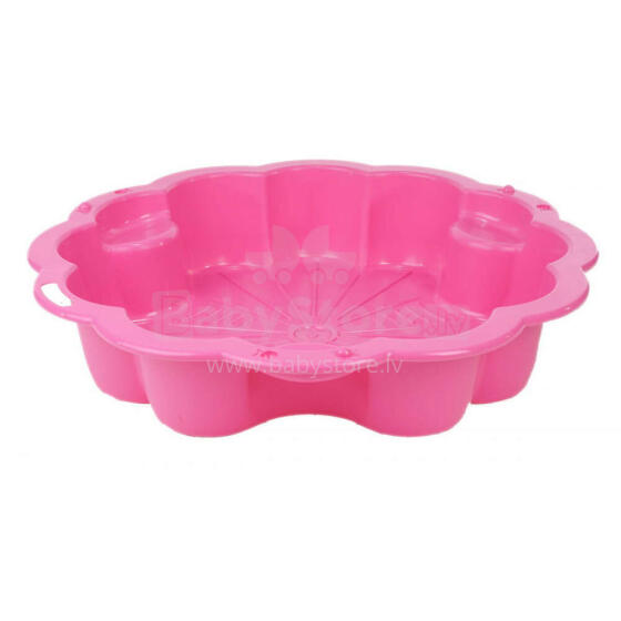 3toysm Art. 69477 Sandpit Big daisy pink