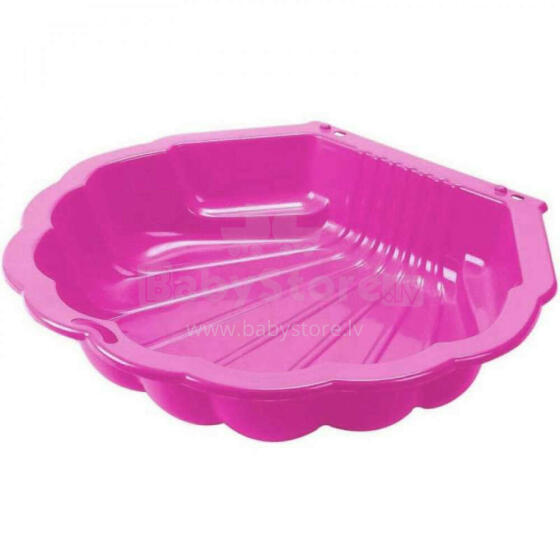 3toysm Art. 69654 Sandpit Big shell pink Smilšu kaste