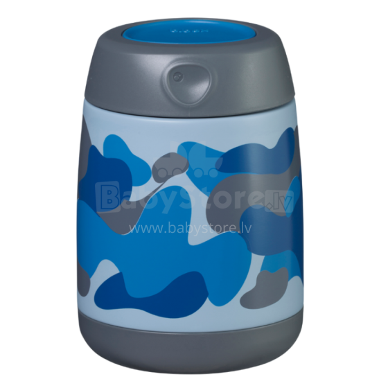 B.box Mini Thermoss Art.BB400305 Blue Camo Termoss no nerūsējošas tēraudas 210ml