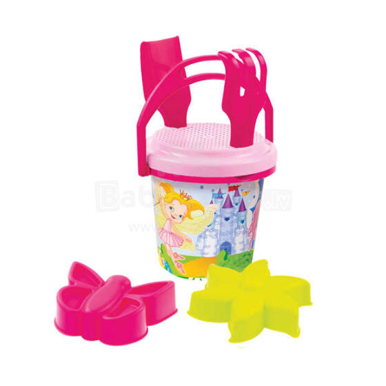 3toysm Art.5608 Big summer set with small bucket pink