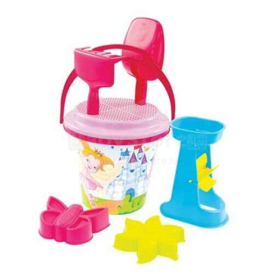 3toysm Art.11570 Big summer set with small bucket pink