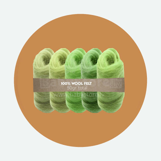 Wool Felt Art.VKMIX6-50