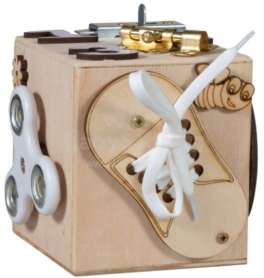3toysm MONTESSORI  Natural small kube Art.KM1