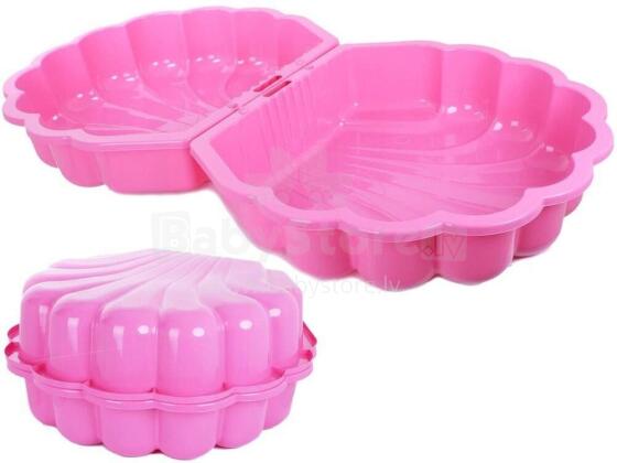 3toysm Art.61059 Sandpit Shell Twins pink -  crab in the bottom