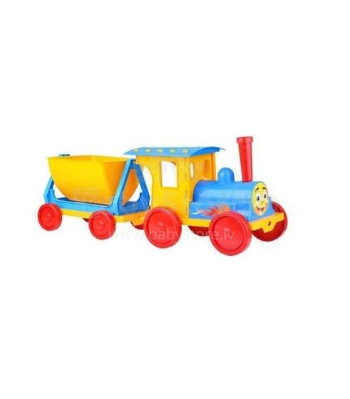 3toysm Art.13115 A train with wagon blue