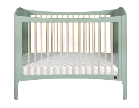Troll Nursery Cot Wave Art.WA0638-LGR Green Детская деревянная кроватка