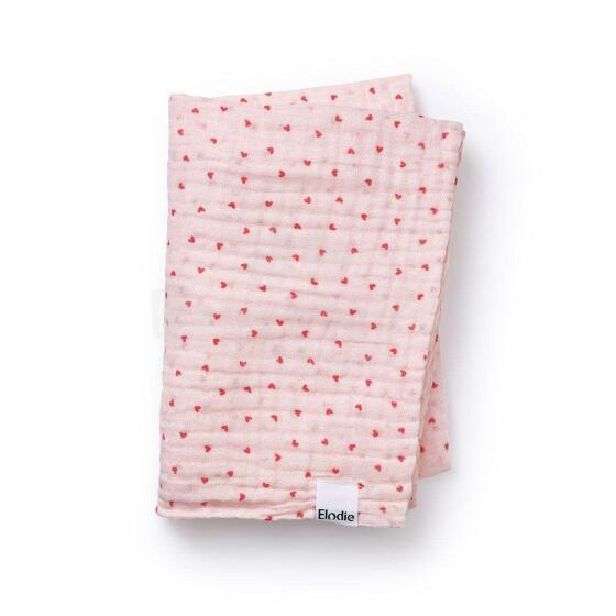 Elodie Details Crinkled Blanket 120x120 cm, Sweethearts