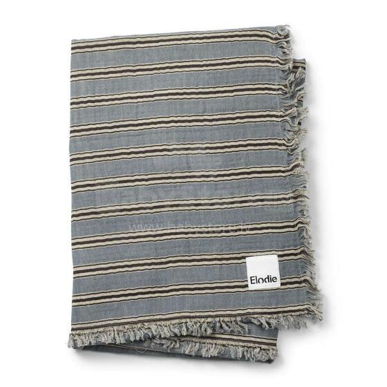 Elodie Details Soft Cotton Blanket 100x75 cm Sandy stripe