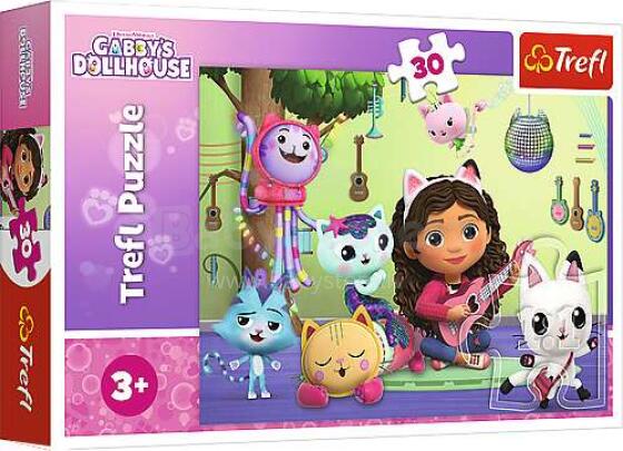 TREFL GABBY´S DOLLHOUSE puzzle, 30 pcs